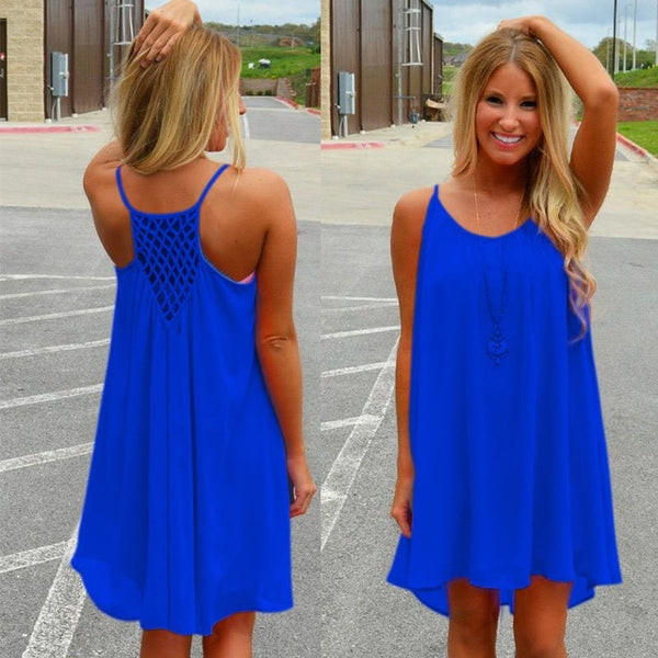Chiffon Summer Beach Dress For Women