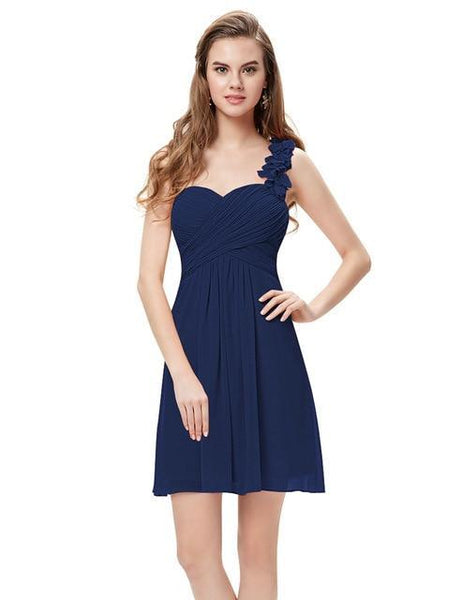 Cocktail Pink Chiffon Short Dresses