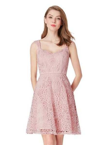 Cocktail Pink Chiffon Short Dresses