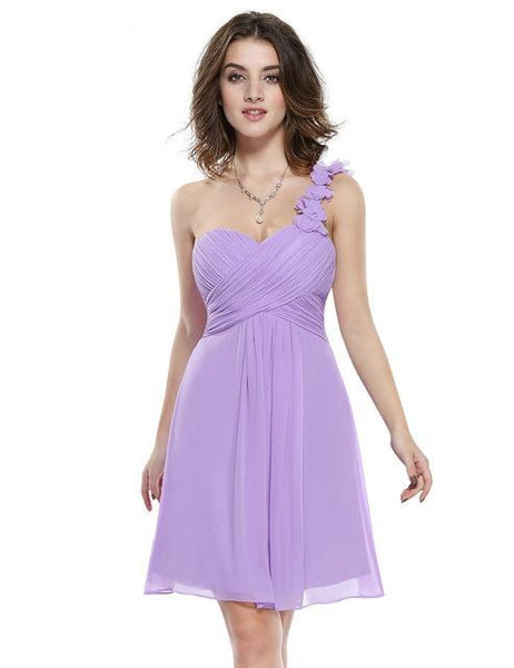 Cocktail Pink Chiffon Short Dresses