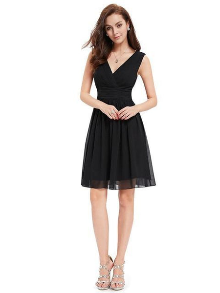 Cocktail Pink Chiffon Short Dresses