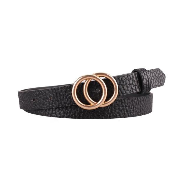 Gold Buckle Waist Belts For Women's