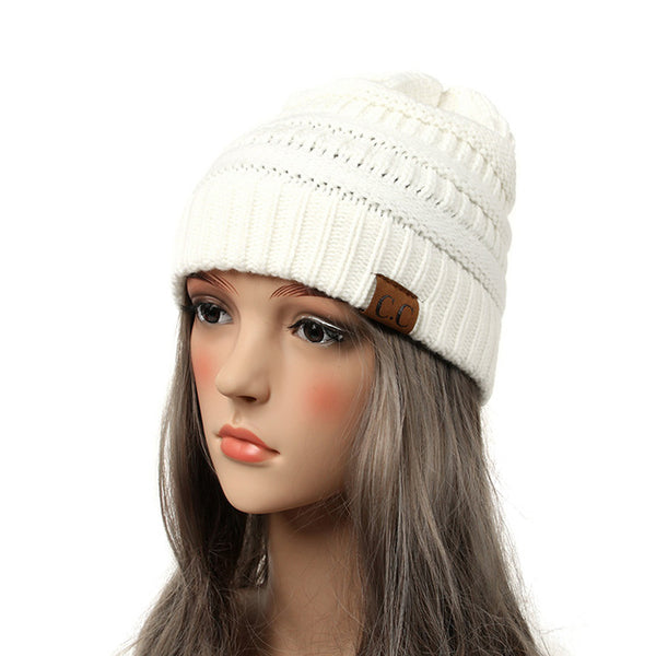Stretchy Knit Ski Hats