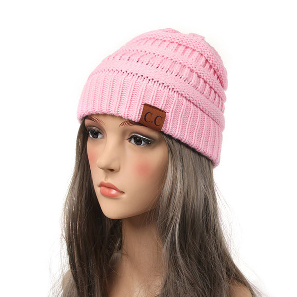 Stretchy Knit Ski Hats