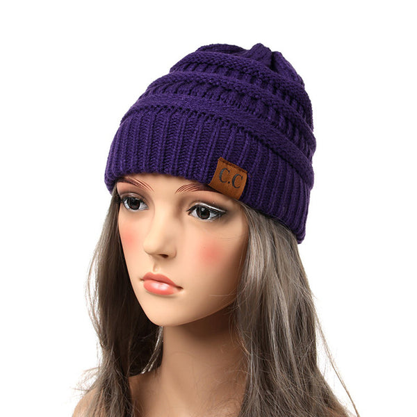 Stretchy Knit Ski Hats