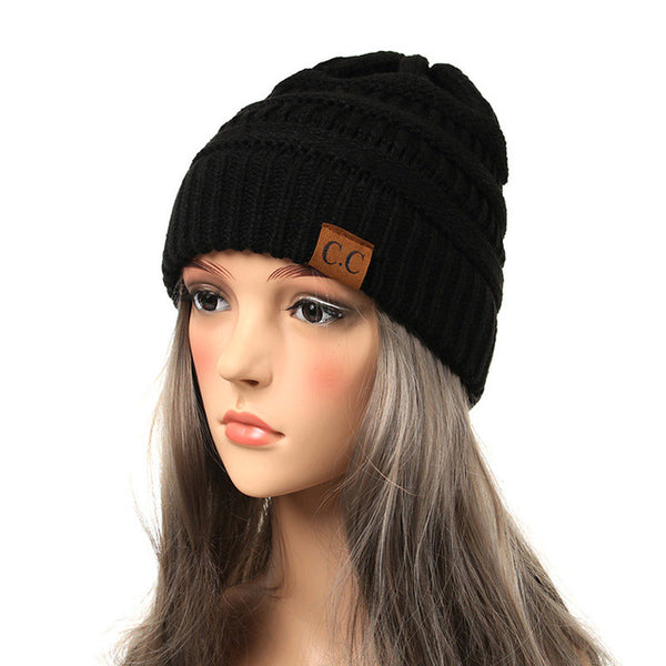 Stretchy Knit Ski Hats
