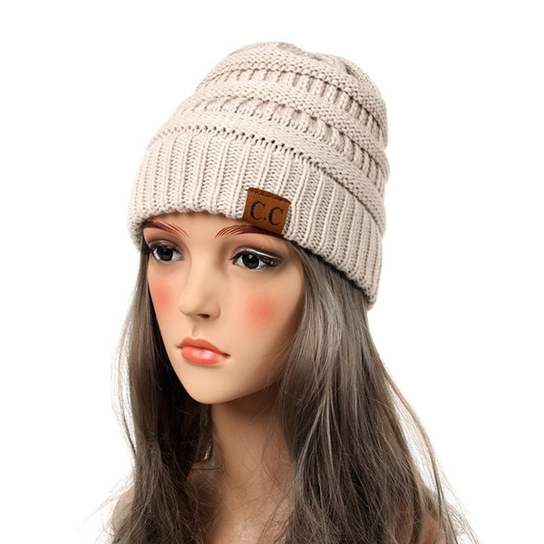 Stretchy Knit Ski Hats