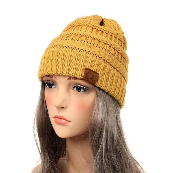 Stretchy Knit Ski Hats