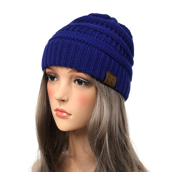 Stretchy Knit Ski Hats