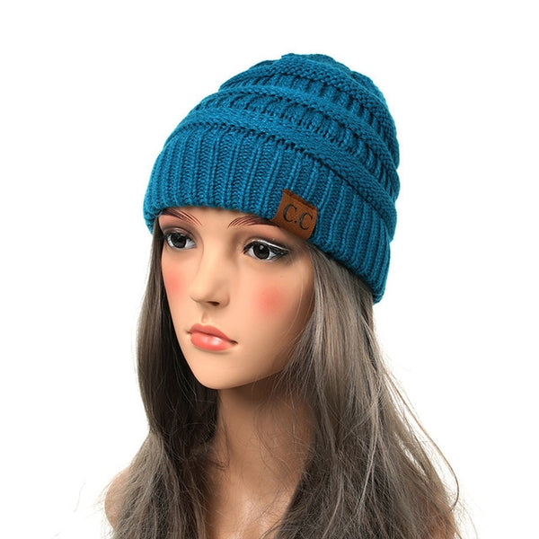 Stretchy Knit Ski Hats