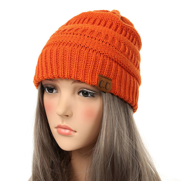 Stretchy Knit Ski Hats
