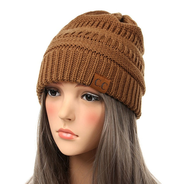 Stretchy Knit Ski Hats