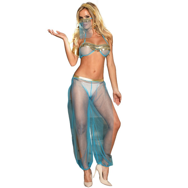 Thin Style Pole Dancing Bra Set
